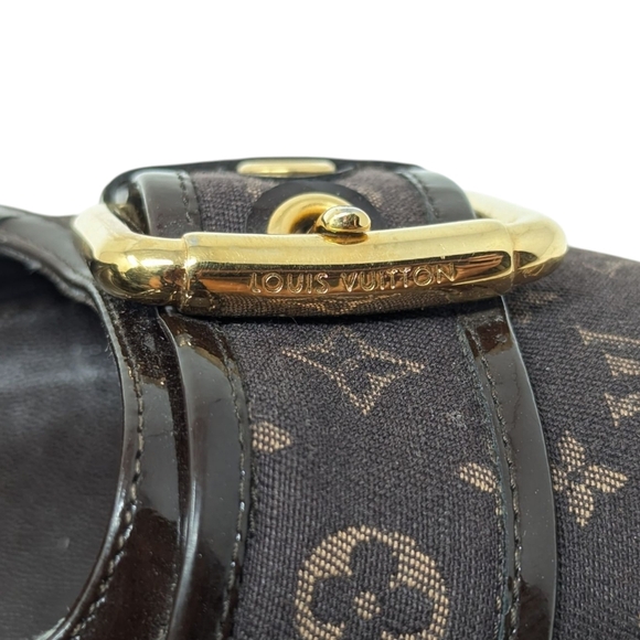 FLAWED READ Louis Vuitton Brown Mini Lin Signature Monogram Pumps 39.5 - Picture 10 of 16